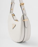Prada Arqué Leather Mini Shoulder Bag - Image 3